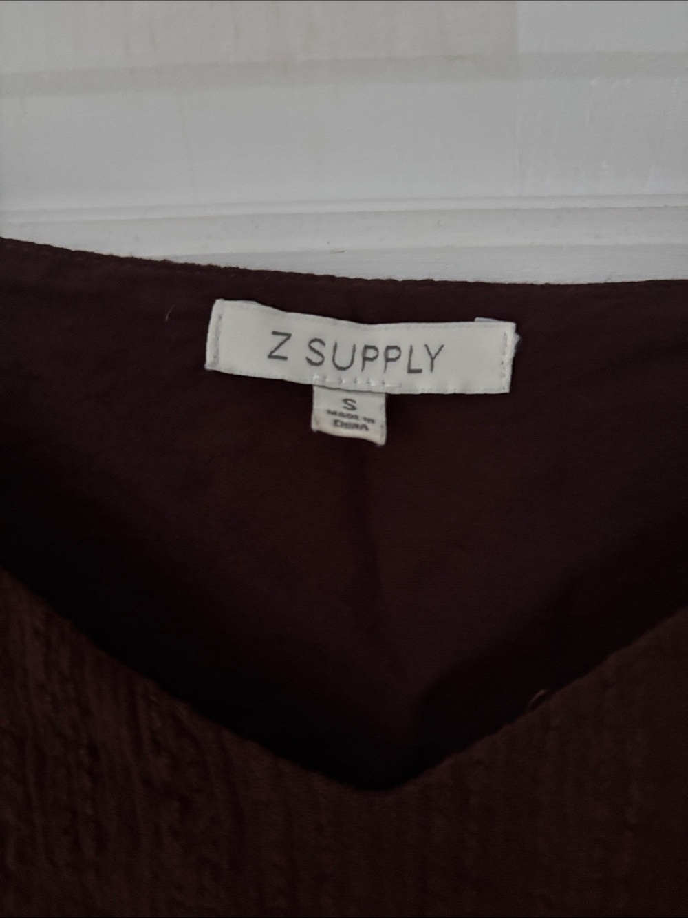 Z Supply Brown Salerno wrap skirt & cropped tank - Picture 9 of 11